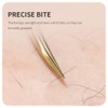 Lash Tweezers for Eyelash Extensions,Precision Fiber Tip for Volume Eyelash