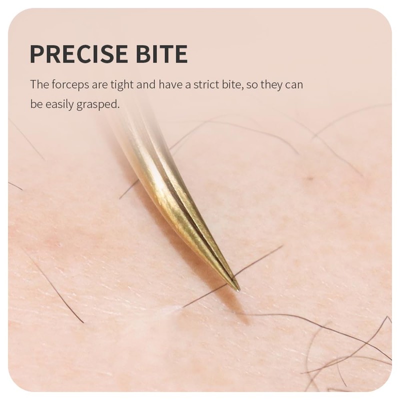 Lash Tweezers for Eyelash Extensions,Precision Fiber Tip for Volume Eyelash