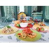 Plastic Plates Disposable 60 PCS, Heavy Duty 30 Dinner Plates