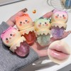 Petansy Cute Lip Gloss for Girls, 4Pcs Fruity Flavors Moisturizing