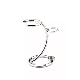 Unbranded Men Shaving Stand Luxury Stainless Steel Storage Display for Razor Brush Holder