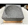 Made in Mexico Guacamole Maker Large 9" Square with Wooden