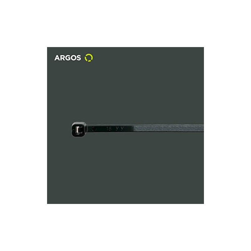 ARGOS Cinchos de plastico, Bridas de plastico, 300 Piezas Negro,