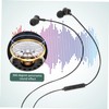 LABRIMP Headphones Ergonomic in Ear Noise Canceling Earphones with Wired