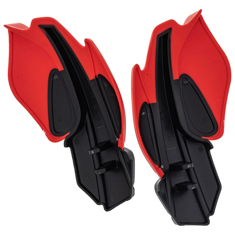 Polaris ATV Handguards, Red, Specific for Scrambler XP 850, Scrambler