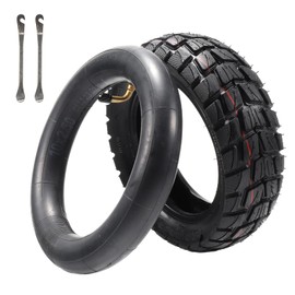 10 inch scooter tires,Replacement Thickened Pneumatic Tyres Off Road City Road Inflatable Tyre for Electric Scooter 255x80 10x3.0 80/65-6 scooter inner tubes