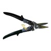 Klenk MA74530 Serrationless Snips, Cuts 1¼" Right and Straight, Green/Black