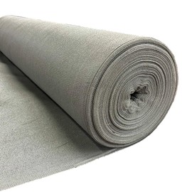 Farm Plastic Supply - Gray Shade Cloth - 75% - Mesh Fabric for Fence Privacy Screen, Garden Shade, Mesh Fence Screening, Shade Cloth Rolls, Wind Screen (12' x 10')