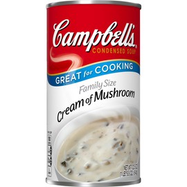 Campbell's Condensed Soup, Cream of Mushroom, Family Size, 22.6 oz