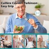 Xiciki Parkinson Easy Grip Spoon Set, 4 Pieces, Cutlery, Cutlery