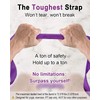 Tumaz Yoga Straps for Stretching, Multi-Loop Strap with 10 Loops