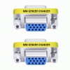 TECHZOCO VGA Female to Female SVGA Coupler HDB15 Gender Changer