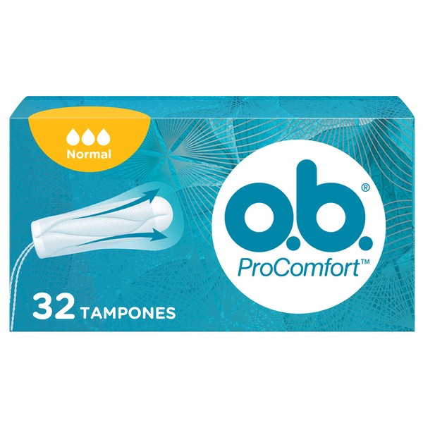 O.B. Procomfort Normal Tampon 32 Uds