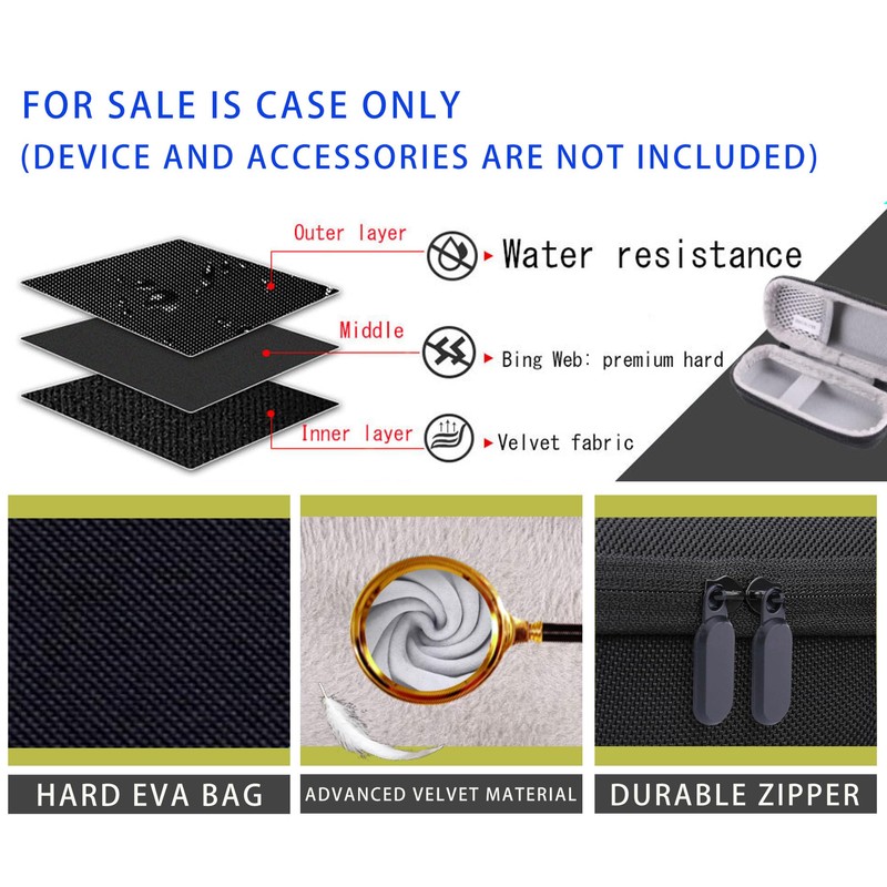 JINMEI Hard EVA Carrying Case Compatible with OLIGHT Arkfeld/Arkfeld Pro