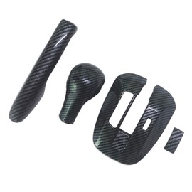 AEETUED Carbon Fiber Style Interior Accessories Plastic Gear Box Trims Shift Transmission Decoration Cover Trim Fit for Honda 8th Gen Accord 2008 2009 2010 2011 2012