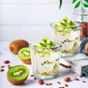 yarlung 12 Pack 5 Oz Glass Pudding Cups, Small Dessert