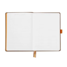 Rhodia 118573C Goalbook Notebook (DIN A5, 14.8 x 21 cm, Dot, Practical and Trendy, with Hard Cover, 90 g White Paper, 120 Sheets), Pack of 1, Grey