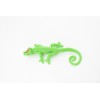 Safari Chameleon, Rubber Toy Lizard, Realistic Figure, Model, Replica, Kids