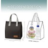 LOYOBOHO Simple Thermal Bag Portable Lunch Bag Reusable Lunch Bag