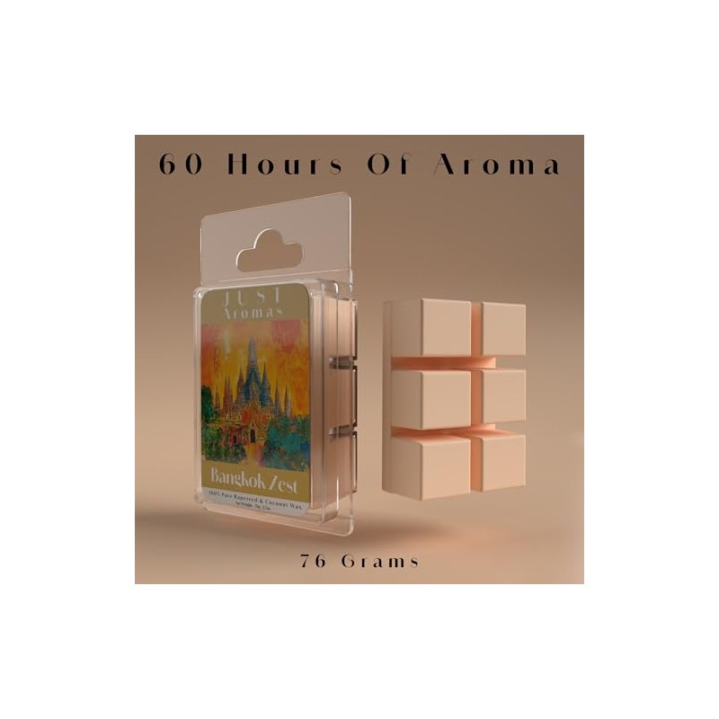 A2Z Fire Just Aromas Bangkok Zest Wax Melts