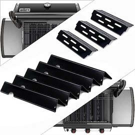 Tombili Weber Flavorizer Bars Heat Deflector Replacement for Genesis II E/ES 310 Series (2017 and Newer) Gas Grills, Porcelain Steel Weber 66032 66795 67095 66040 Grill Parts