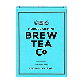 Brew Tea Co - Moroccan Mint - Minty & Strong Herbal Tea - 15 x 2.5g Proper Tea Bags