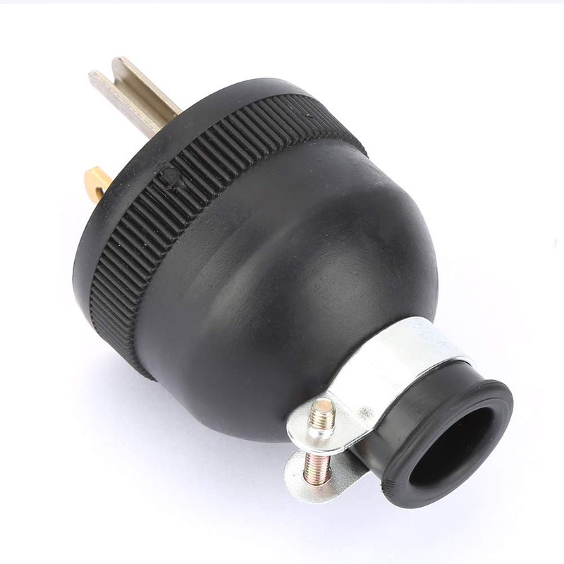 2 Pole Grounding Straight Blade Electric Plug, NEMA5 15P Plug