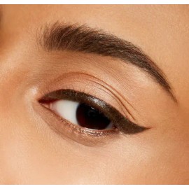 Delineador de Ojos Líquido MAC Brushstroke  Punta Precisión Profesional Brushbrown  Marrón                                                            