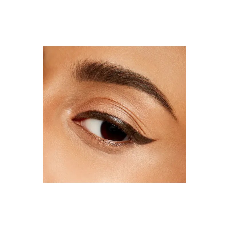 Delineador de Ojos Líquido MAC Brushstroke Punta Precisión Profesional Brushbrown