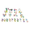 60PCS Luminous Mini Resin Animals Glow in The Dark