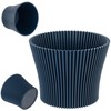 KADAX Small Plastic Flower Pot, Succulent and Herb Planter, Modern