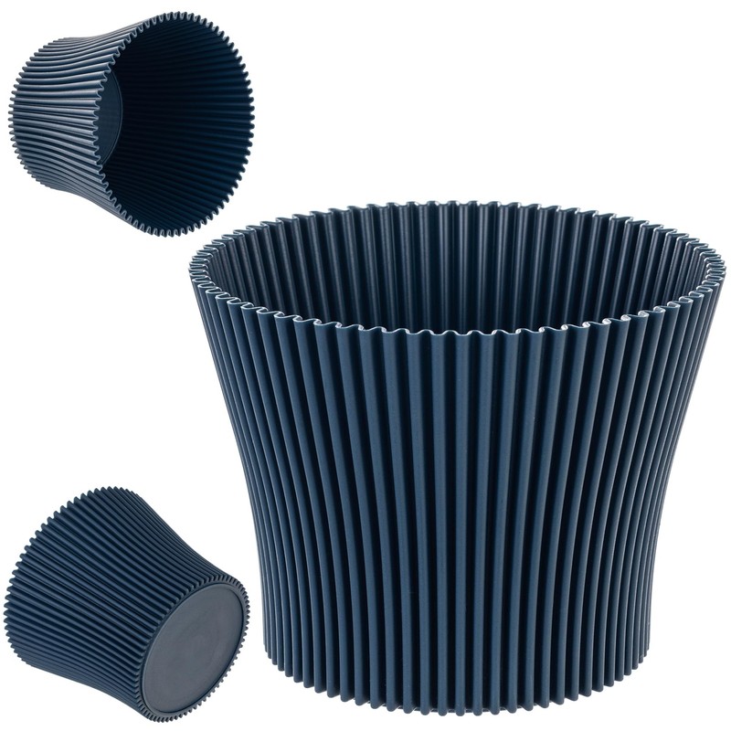 KADAX Small Plastic Flower Pot, Succulent and Herb Planter, Modern