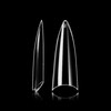 VIVACE Clear Stiletto 500 Acrylic False Fake Gel Nail Tips