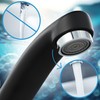 gospo Kitchen Faucet Black Faucet Single Lever Mixer Tap for