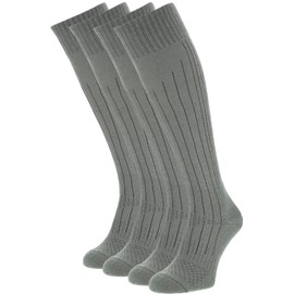 281Z Military Knee High Lightweight Uniform Boot Socks - Tactical Trekking Hiking - Outdoor Athletic Sport (Foliage Green X-Small 4 Pairs Pack)