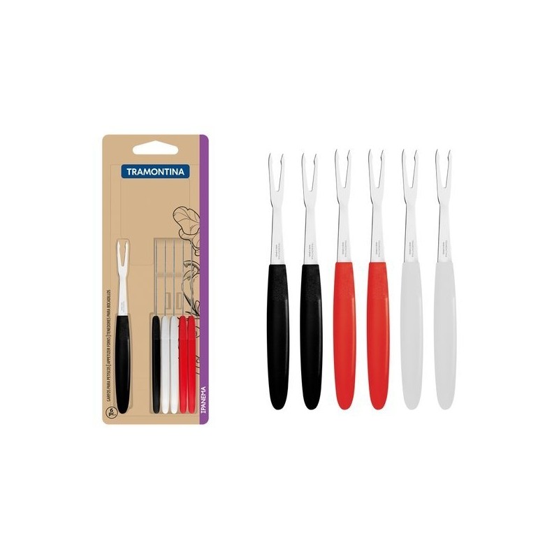(Tramontana) Tramontana Ipanema Fruit Fork 6-Piece Set / (트라몬타나)트라몬티나 이파네마
