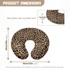 TSVAGA Leopard Print Nursing Pillow Cover for Baby, Soft Breastfeeding