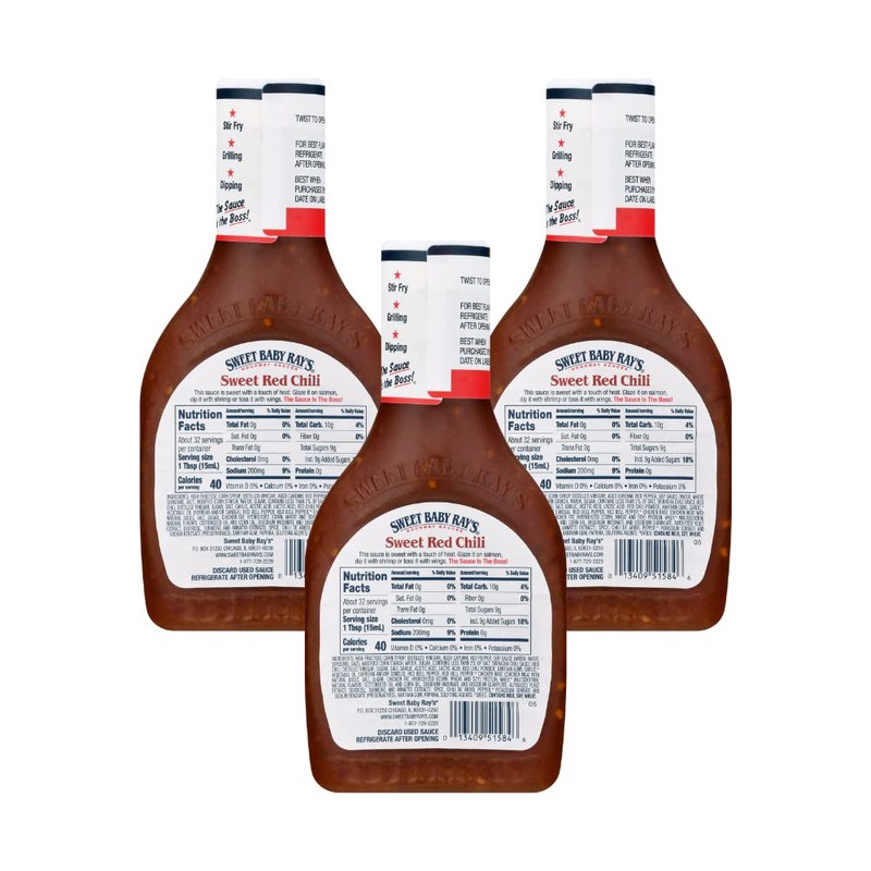 Sweet Baby Ray's, Wing Sauce & Glaze, Sweet Chili (16