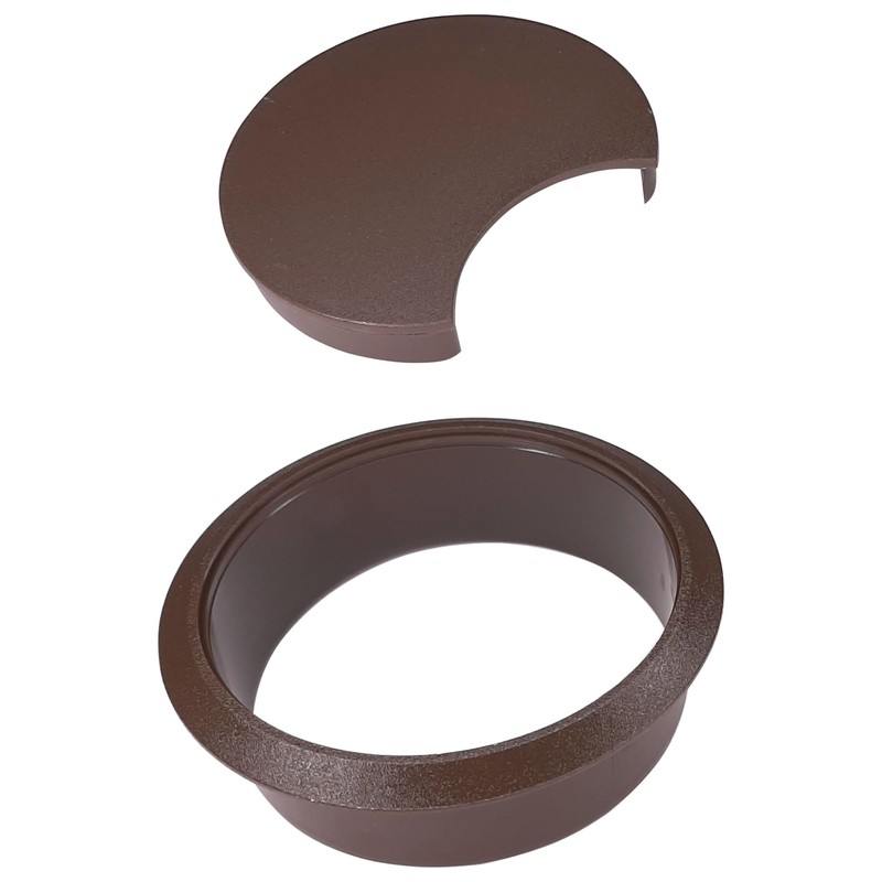 cyclingcolors 2 x Cable Grommets 70 mm Furniture Office Cable