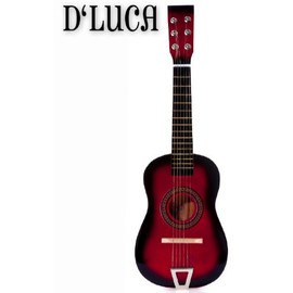 Star 6 String GUITAR, Right Handed, Red (MG50-RD)