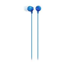 Sony MDR-EX15AP Earphones with Smartphone Mic and Control - Blue