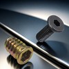 30 Sets 1/4-20 x 3/4" Furniture Screw Nut Threaded Inserts