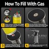Butane Torch, Refillable Kitchen Cooking Torch Lighter