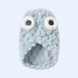 Teumessian Thermal Double-face Fleece Dog Sweater for Small Dogs Winter Clothes Warm Soft with Leash Ring, Blue M