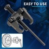 GEAROLL Harmonic Balancer Puller Installer Kit Set, Adjustable 3-Jaw Puller