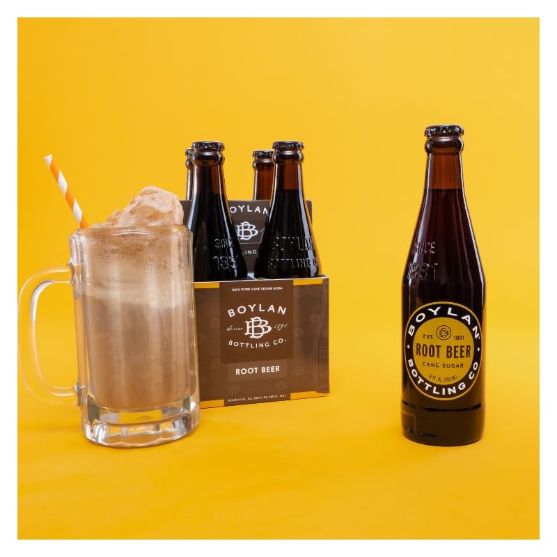 Boylan Bottling Craft Cane Sugar Soda - Root Beer 12oz