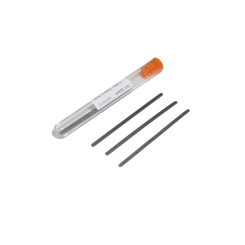 Titanium Alloy Acoustic Guitar Saddle/Bridge Shim Set – 72mm, 74mm,