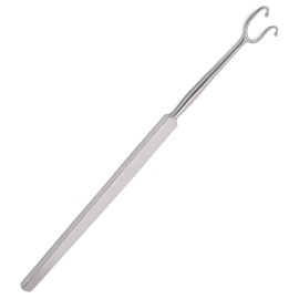 Fomon Retractor 6.25" Double Prong Ball End ENT Stainless Steel Instruments