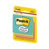 Post-it Super Sticky Notes, 3x3 in, 4 Pads, 2x the
