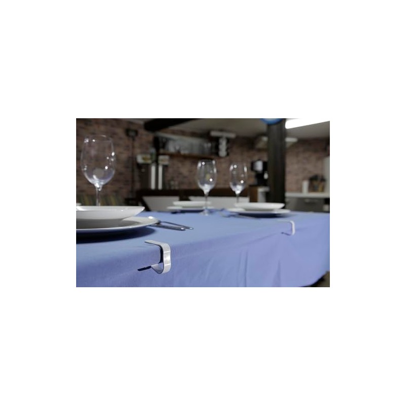 PACK 50 Tongs Holder Table Cloths Indoor and Outdoor Table